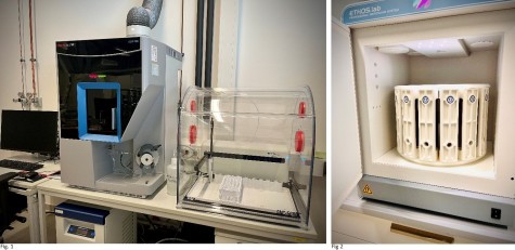 Fig. 1: iCAP PRO XP ICP-OES with auto sampler
Fig. 2: Ethos.lab microwave digestion system
