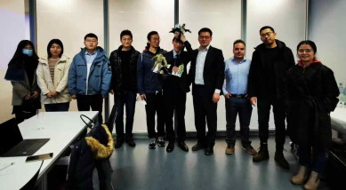 Teng Longs Verteidigung Gruppenphoto