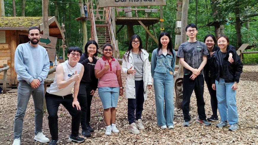 TMM Group Members at Kletterwald on 5 July