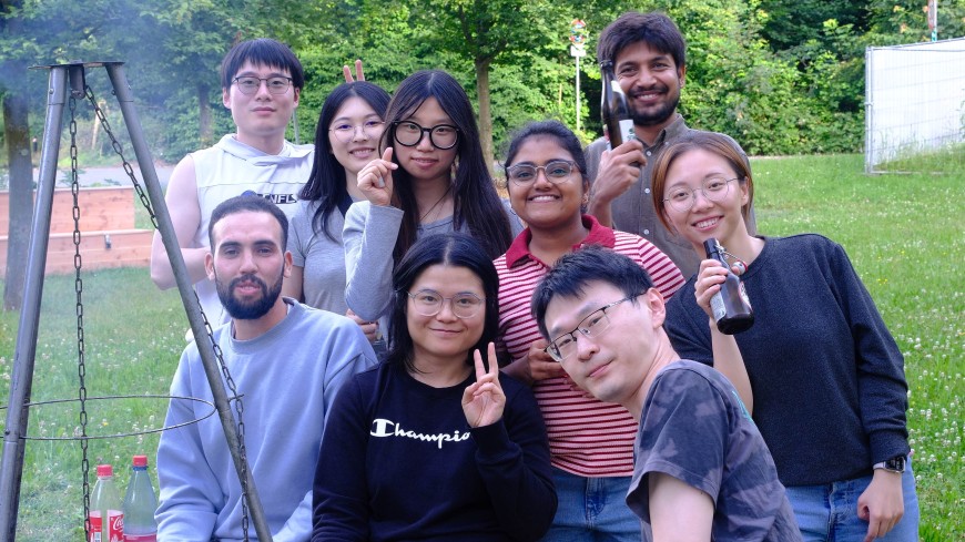 Some TMM Group Members at BBQ on 5 July 